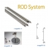 雙軸桿Rod System極簡美學廣告機